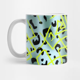 Leopard texture,multicolor pattern Mug